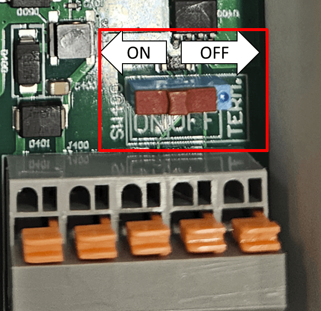 Termination switch SW400