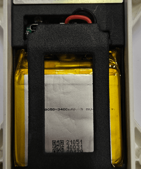 Battery clip refitted