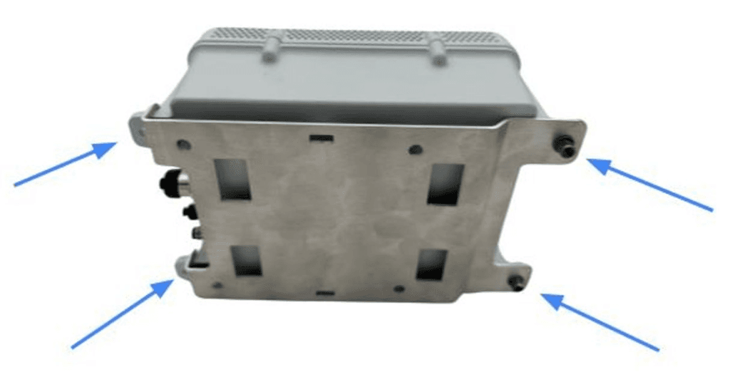 Removing the unit from the mounting bracket