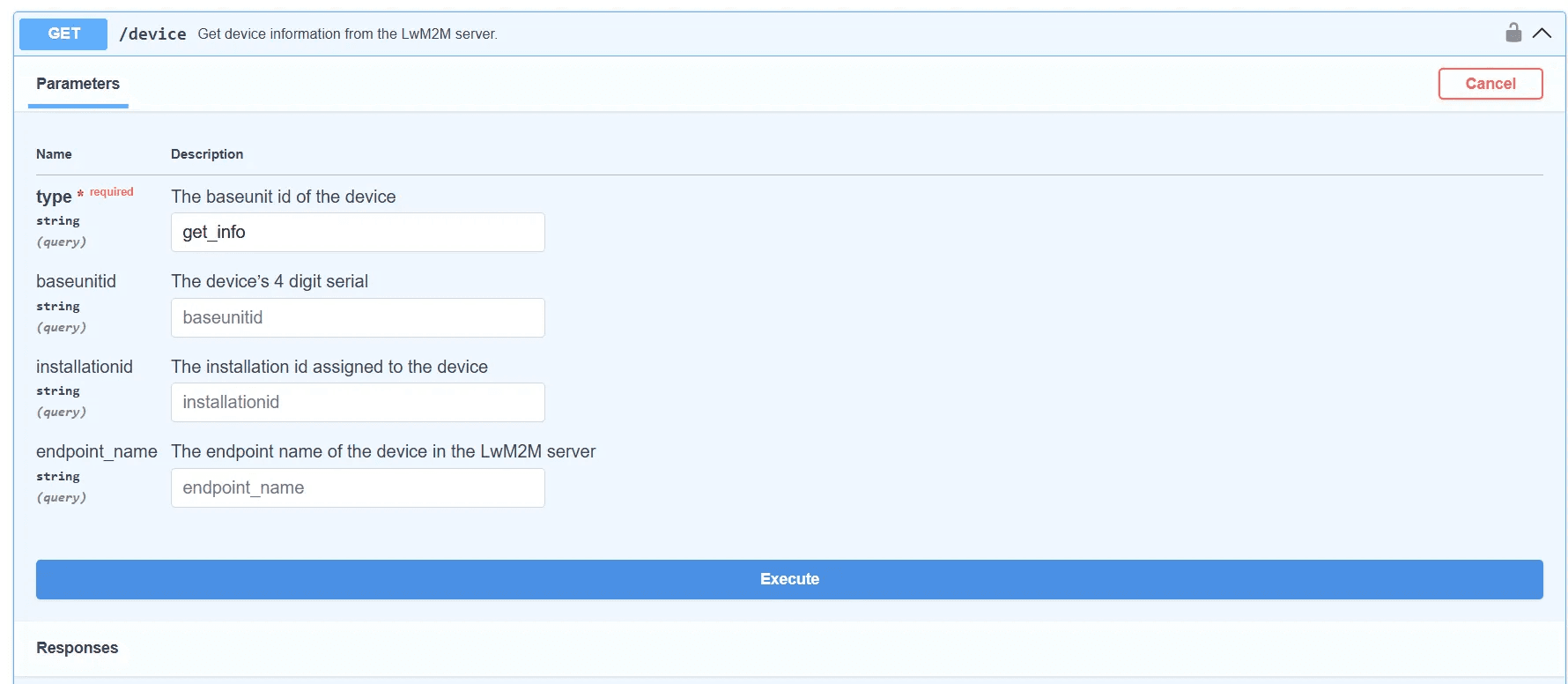 /device response in API tester