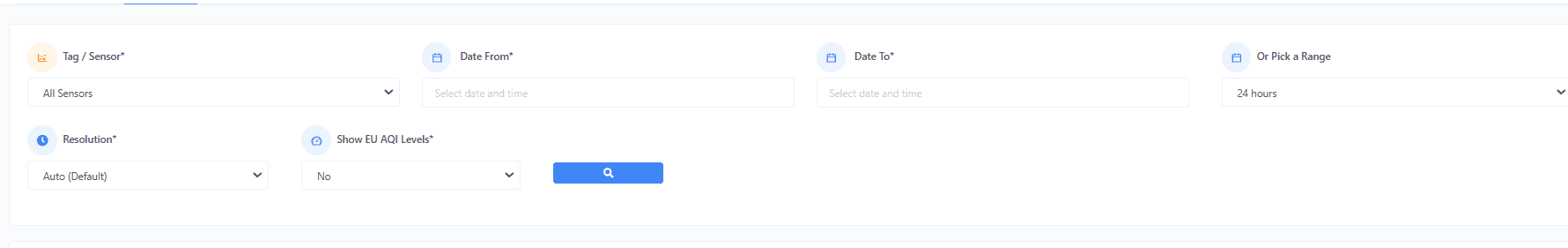 Available filters