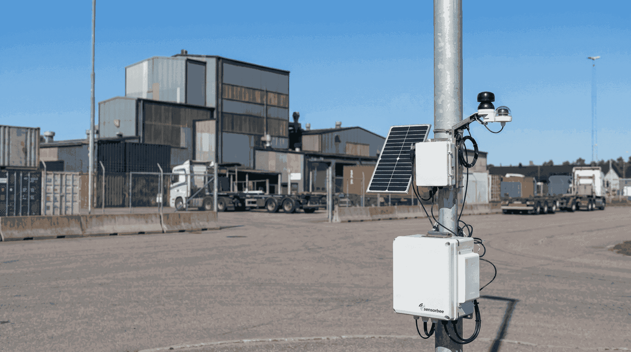 Övervakning av industriella utsläpp och lukt