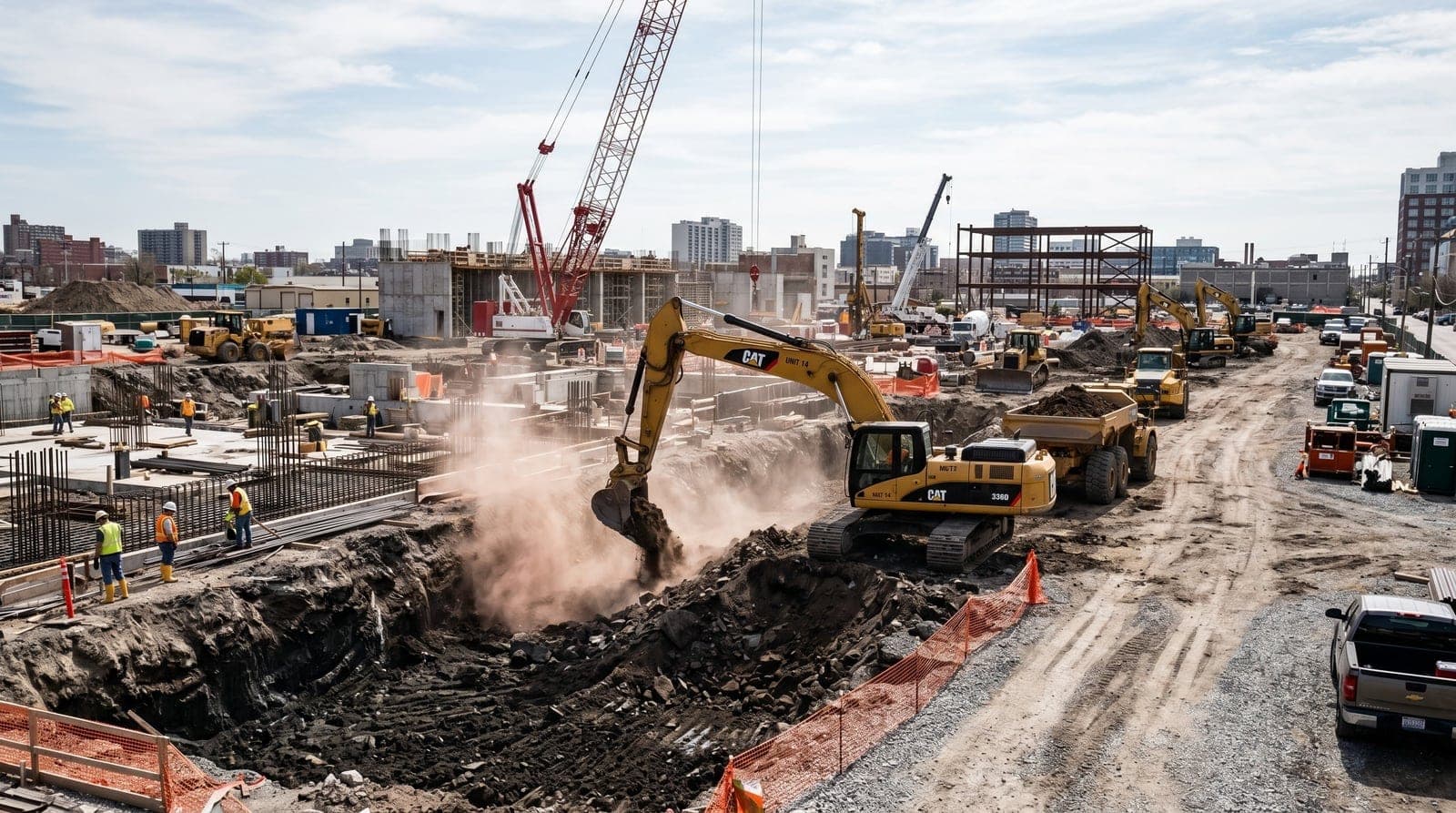 Construction dust monitoring environmental monitoring